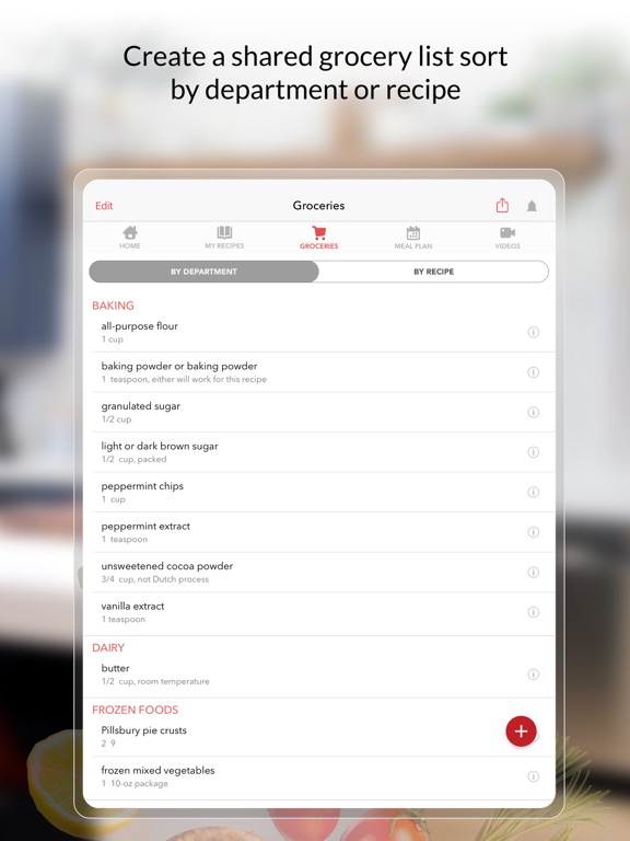 BigOven Recipes & Meal Planner screenshot