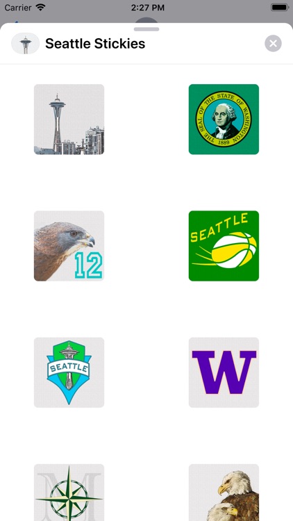 Seattle Stickies for iMessage