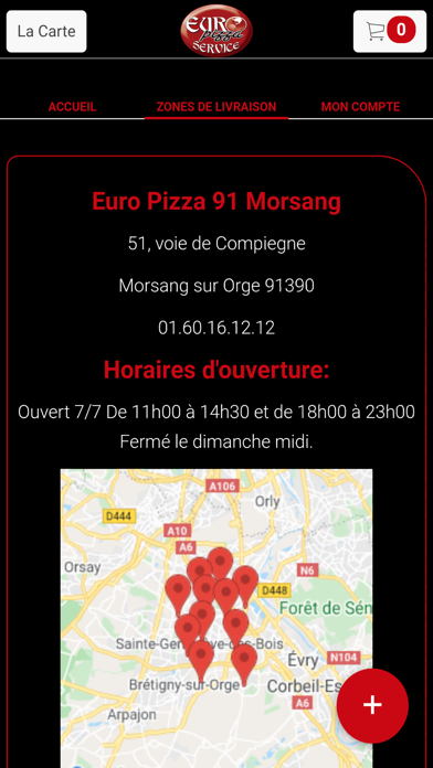 Euro Pizza 91 Morsang screenshot 4