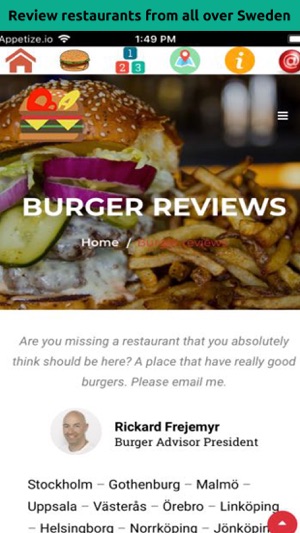 Burger Advisor