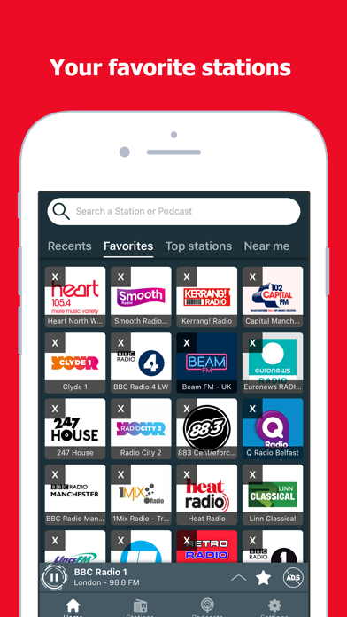 Radio Stations UK - Live FM screenshot 2