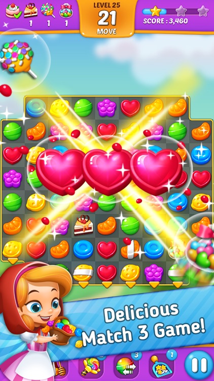 Lollipop: Sweet Taste Match3 screenshot-0