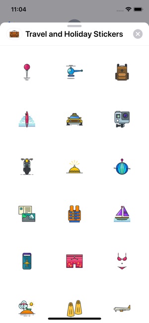 Travel and Holiday Stickers(圖3)-速報App