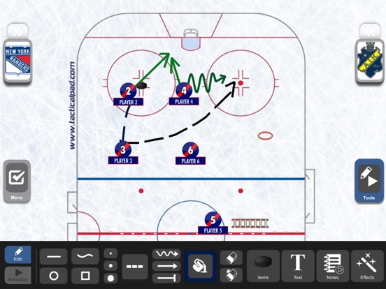 TacticalPad Ice Hockey screenshot 3