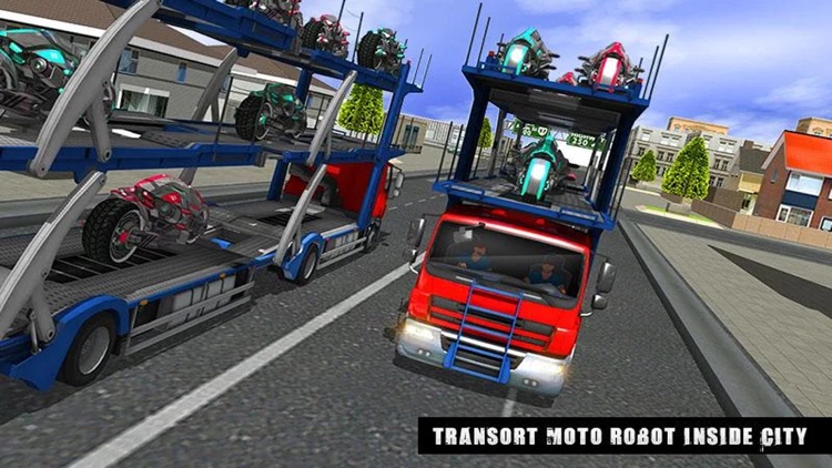 Robot Truck: Bike Transformers screenshot-3