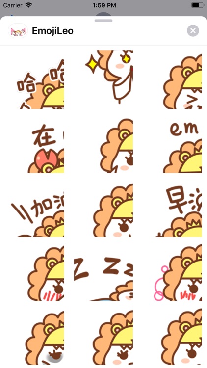 EmojiLeo Stickers