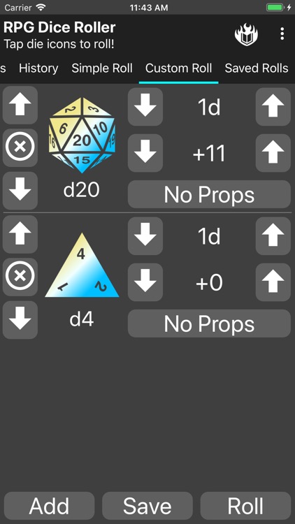 RPG Dice-Roller screenshot-6