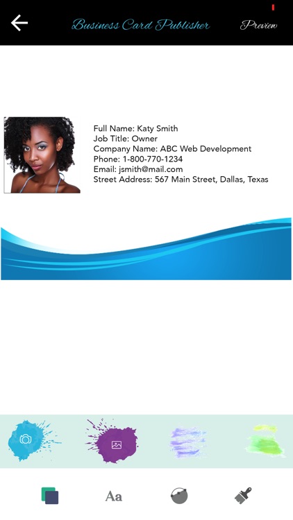 Business Card Publisher