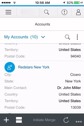 SAP Cloud for Customer screenshot 2