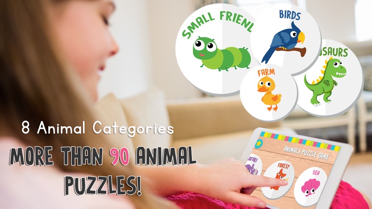 Puzzle Games for Kids: Animals