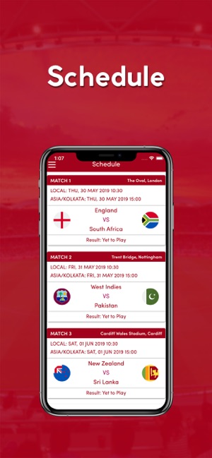 Live Cricket WC 2019(圖3)-速報App