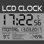 LCD Wallclock+Weather