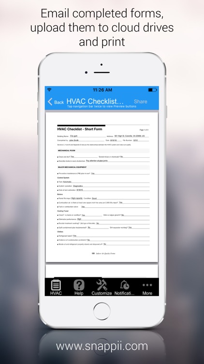 HVAC Inspection Checklist