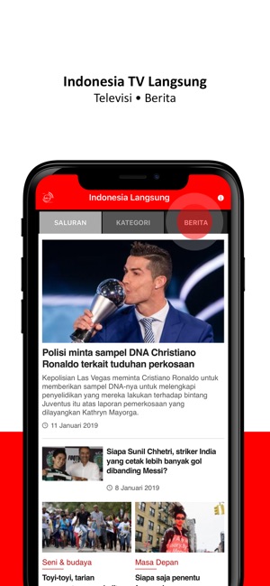 Indonesia TV Live stream(圖3)-速報App