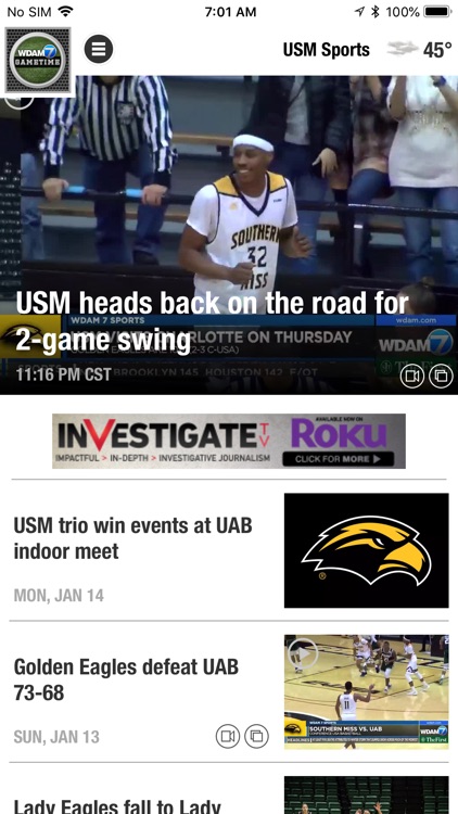 WDAM 7 Gametime
