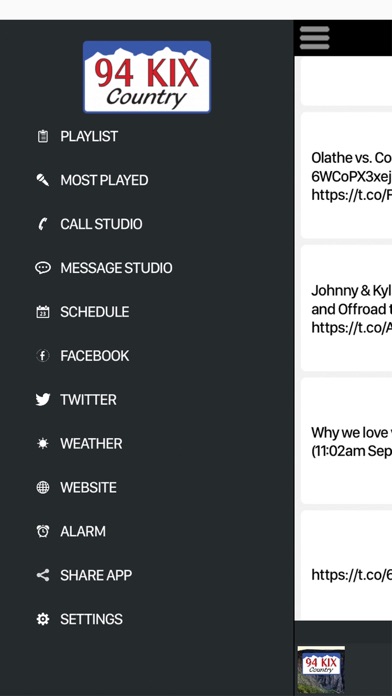 94.1 Kix Country screenshot 2