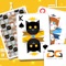 The first card game of Deposition Game,play game with cute cat ~