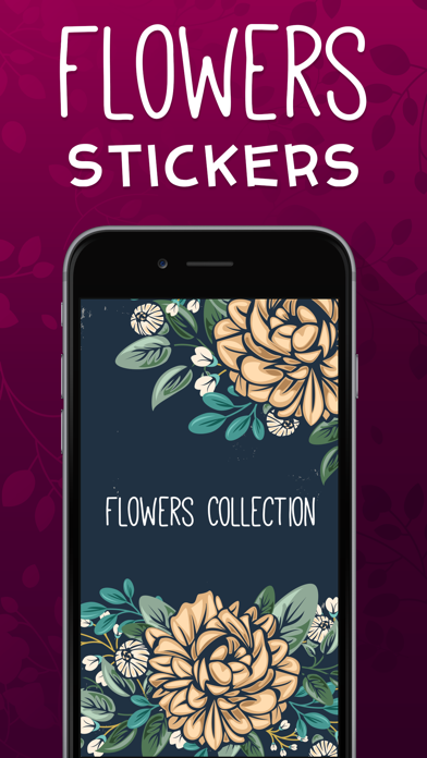 Flowers Emojis screenshot 2