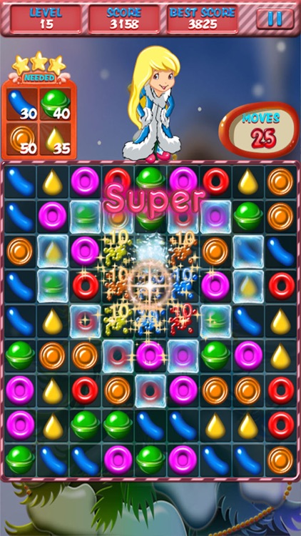 Happy Christmas Candy Crusher screenshot-3