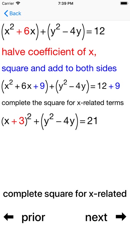 Circles and Equations screenshot-3