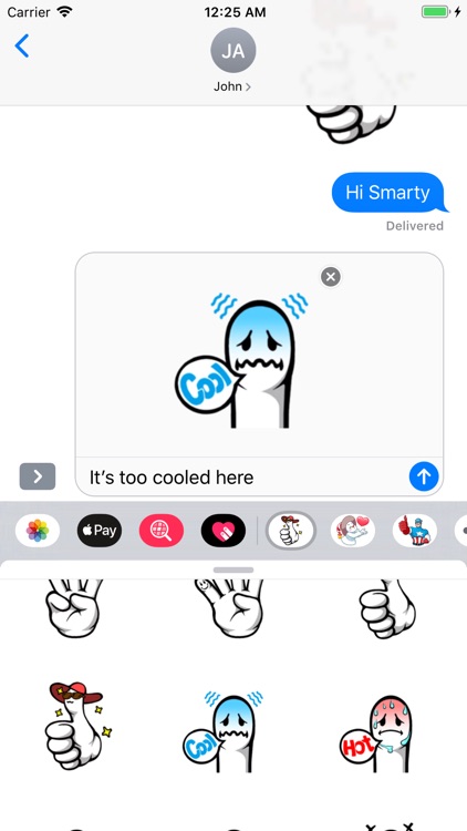 Fingerface ArtWork Stickers screenshot-8