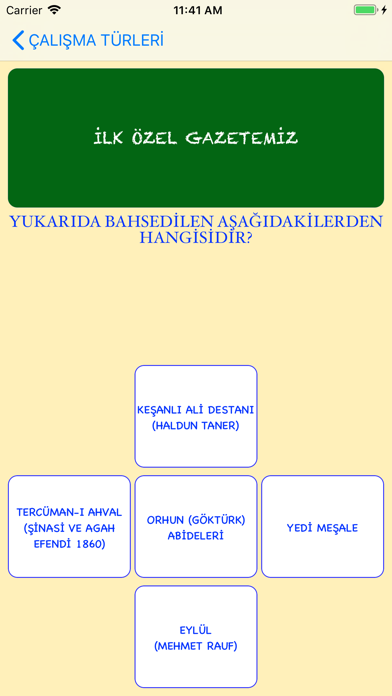 Edebiyatta İlkler (%100 Öğren) screenshot 2