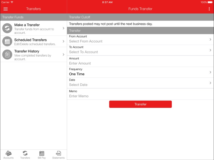 FSB Mobile Banking for iPad screenshot-3