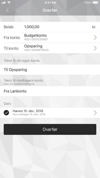 SparV – Østjydsk Mobilbank screenshot-3