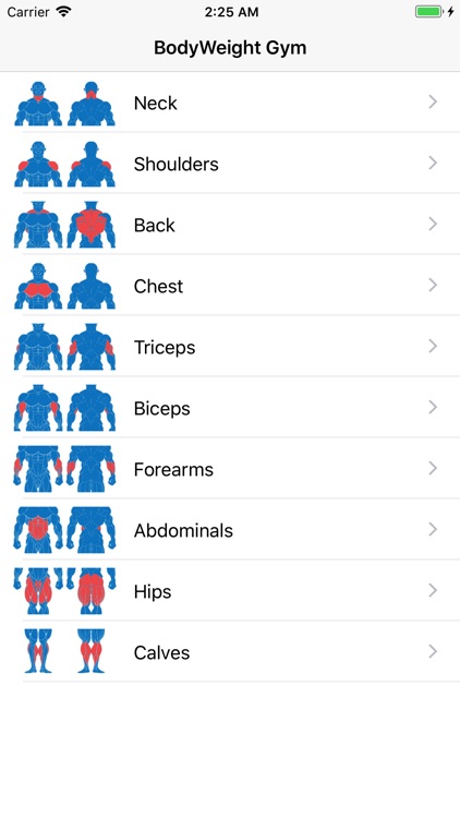 BodyWeight Only Gym Guide screenshot-3