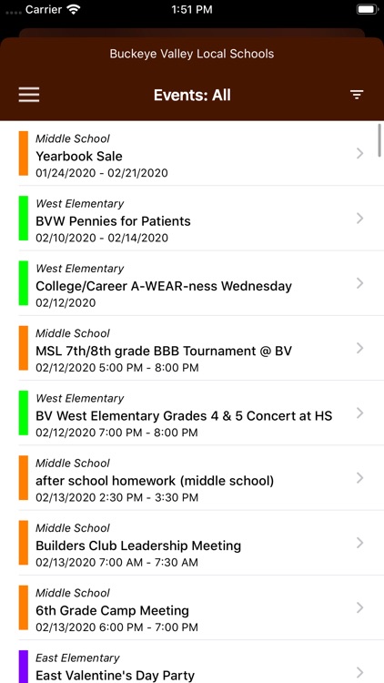 Buckeye Valley Local School Di screenshot-3