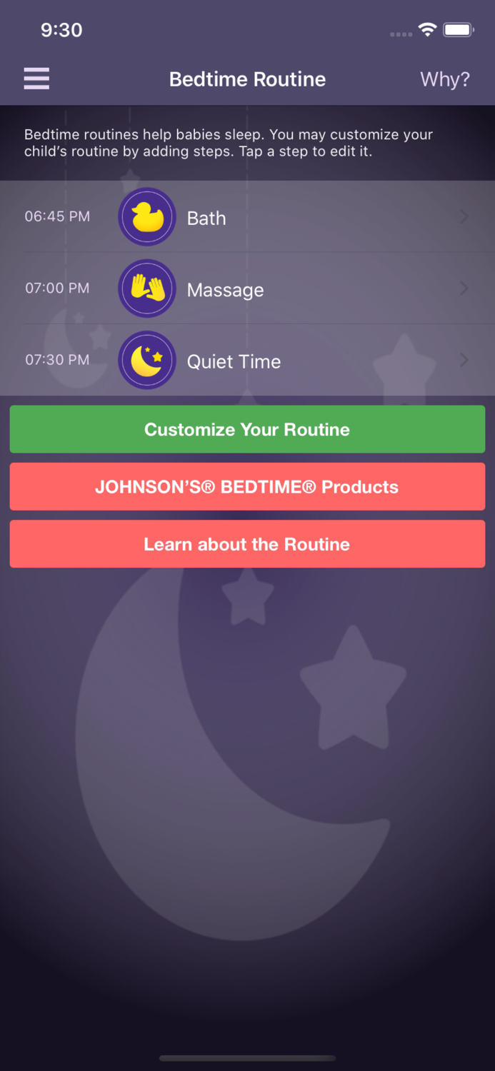 JOHNSONS® BEDTIME™