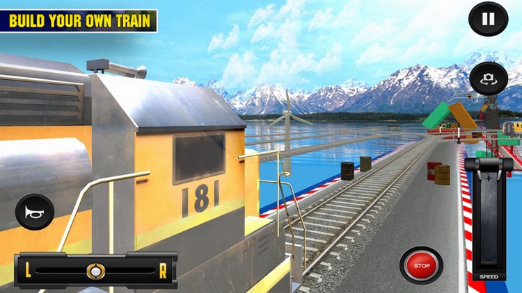 Driving Train On Impossible Tr