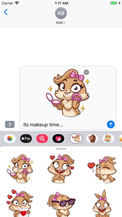 Banny Love Sticker Pack screenshot-0