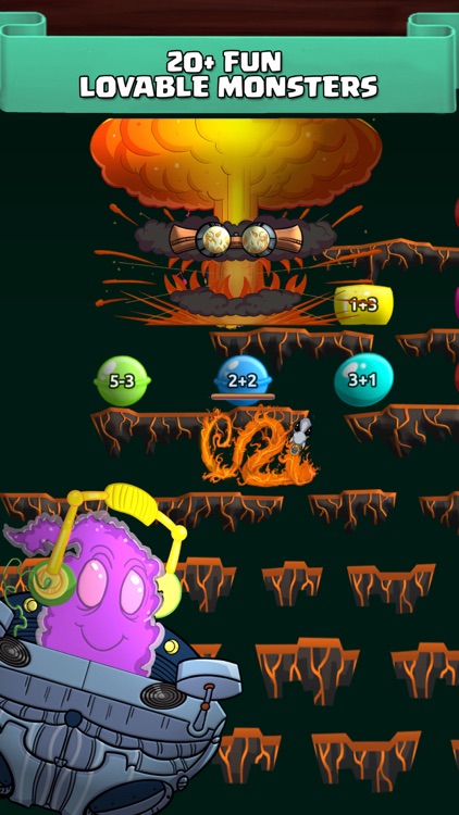 Monster Math For Kids - Games screenshot-3