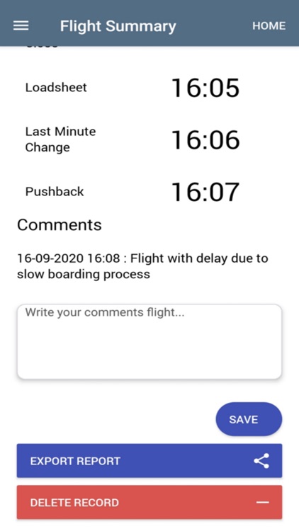Captain Flight Report screenshot-4