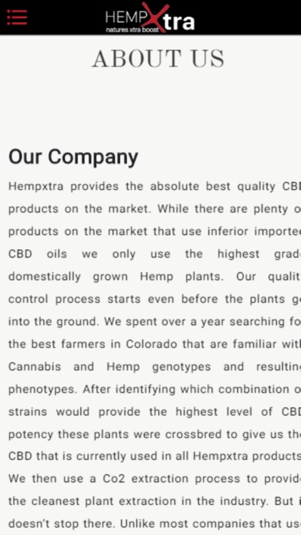 Hempxtra App