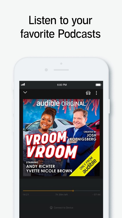 Audible audiobooks & podcasts screenshot-4