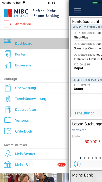 How to cancel & delete NIBC Direct Deutschland from iphone & ipad 1