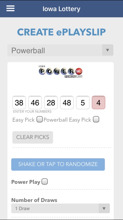 Iowa Lottery's LotteryPlus screenshot-3