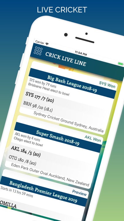 T20 Cricket Live Info IPL 2019