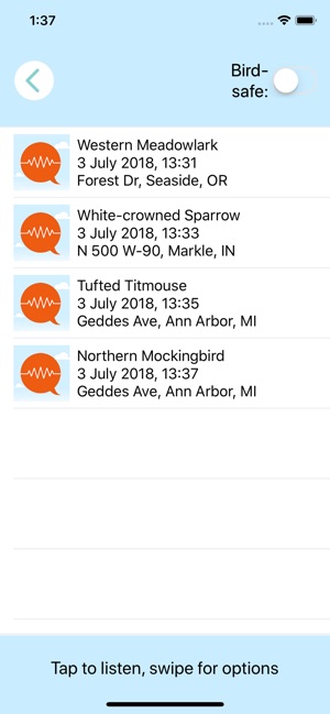 ChirpOMatic USA - Bird Song ID(圖7)-速報App