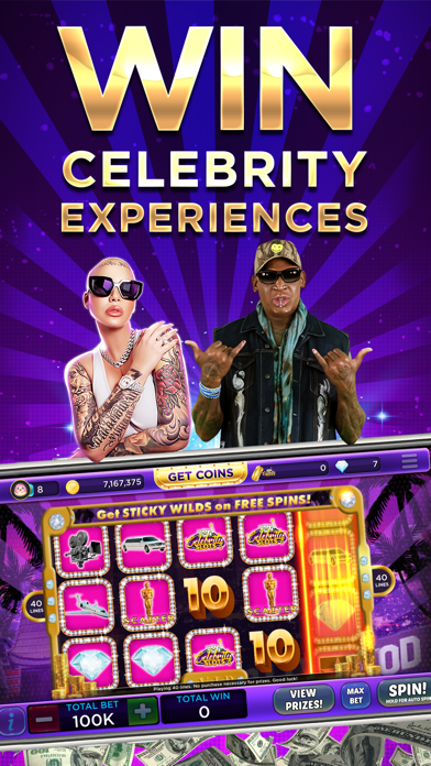 Celebrity Slots & Sweepstakes screenshot 3