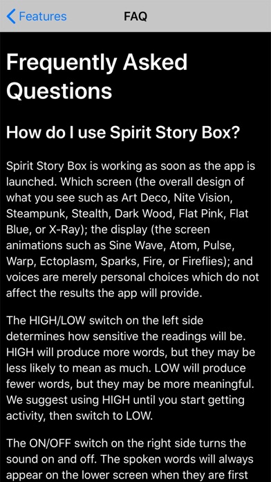 Spirit Story Box screenshot1