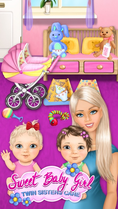 How to cancel & delete Sweet Baby Girl Twin Sisters from iphone & ipad 1
