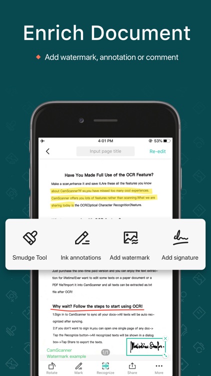 CamScanner-PDF Scanner App screenshot-4