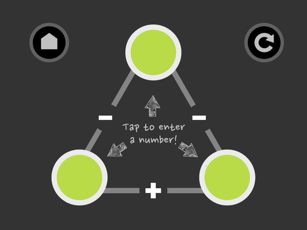 Math Mountains Add & Subtract App for iPhone Free Download Math