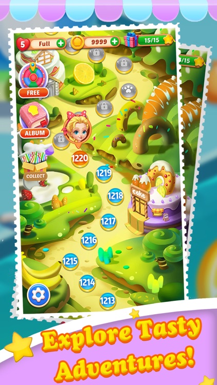 Cake Jam Drop - New Match Game screenshot-4