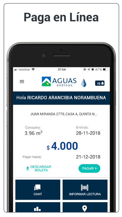 Aguas Andinas screenshot 4