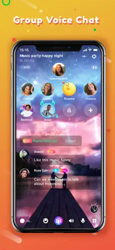 Snímek obrazovky 1 YoHo - Group Voice Chat iphone