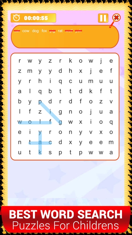 Learn Kids Word Search Games